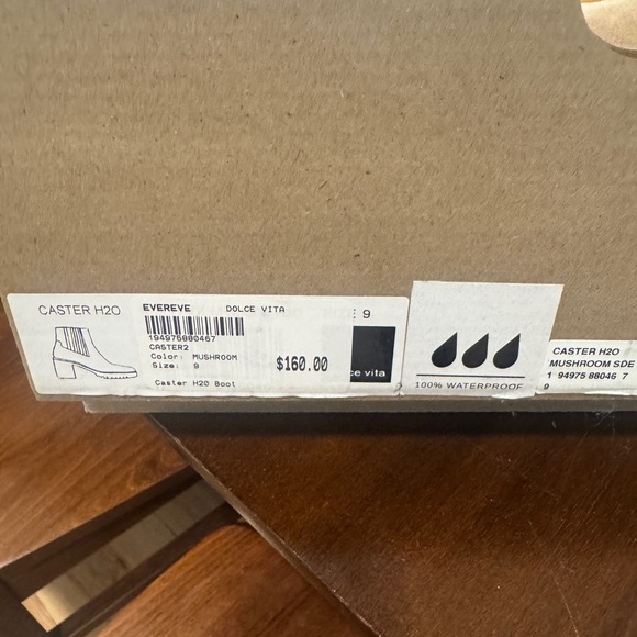 Dolce Vita Castor H20 Bootie Mushroom/Light Tan, Size 9 - Picture 5 of 5